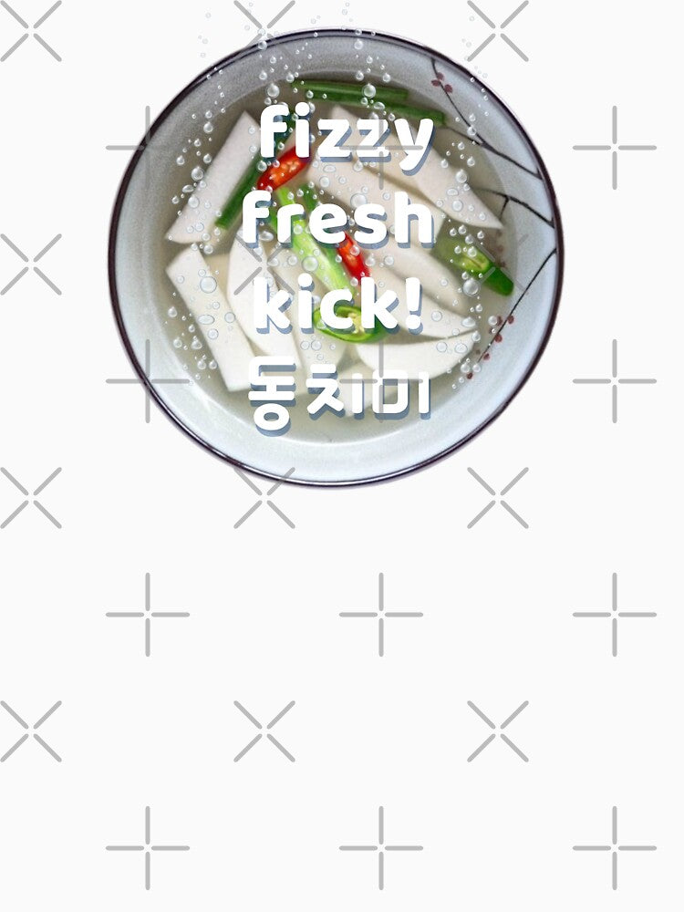 Fizzy Fresh Kick – Korean Dongchimi Water Kimchi Design by mycreastyle