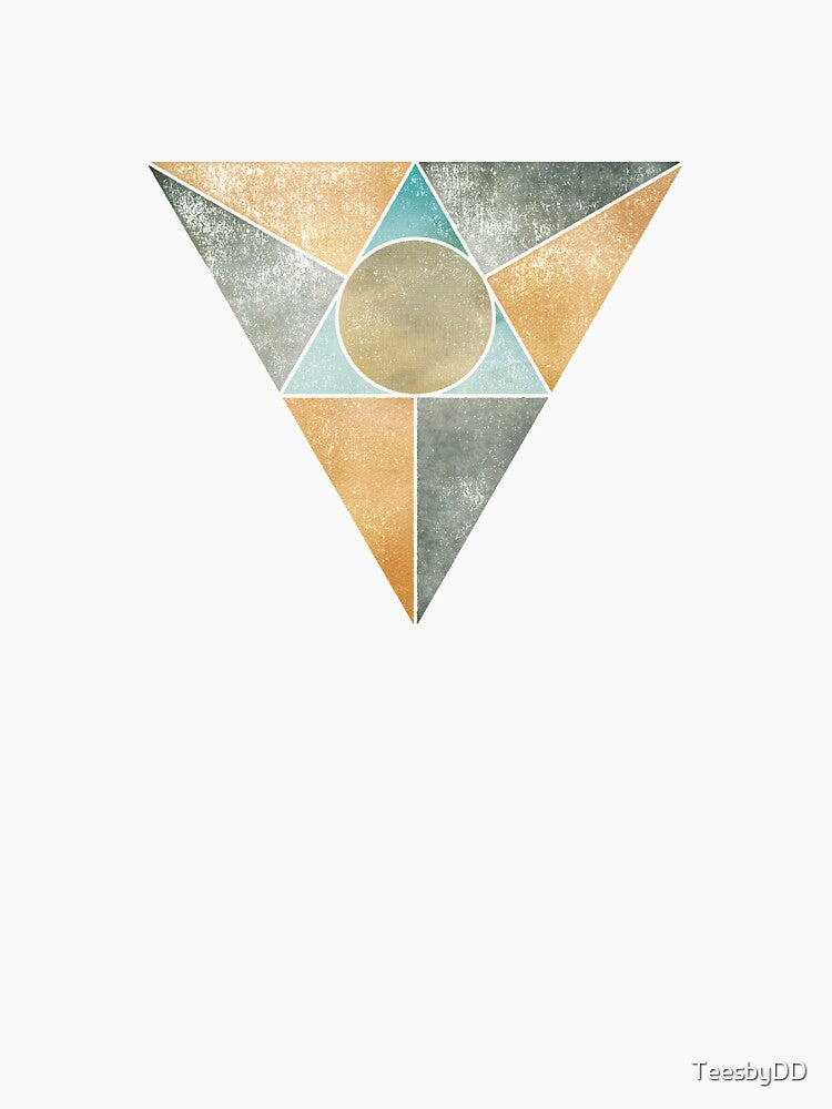 Geometric Triangles - Abstract Geometry by TeesbyDD