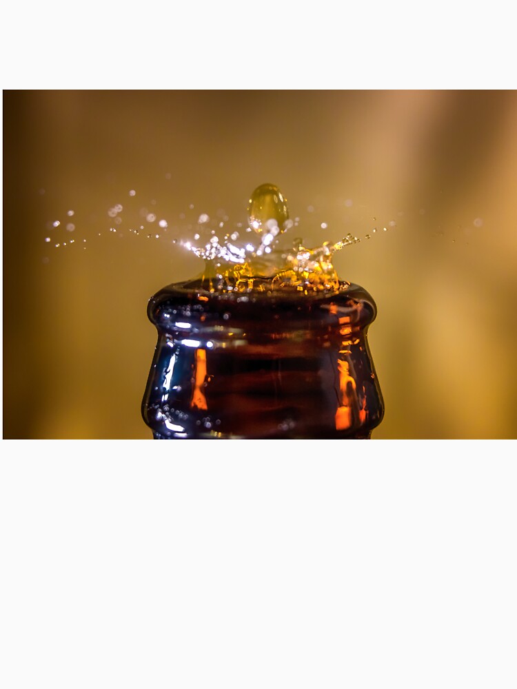 Top it Off beer dripping into a bottle by MarniePatchett