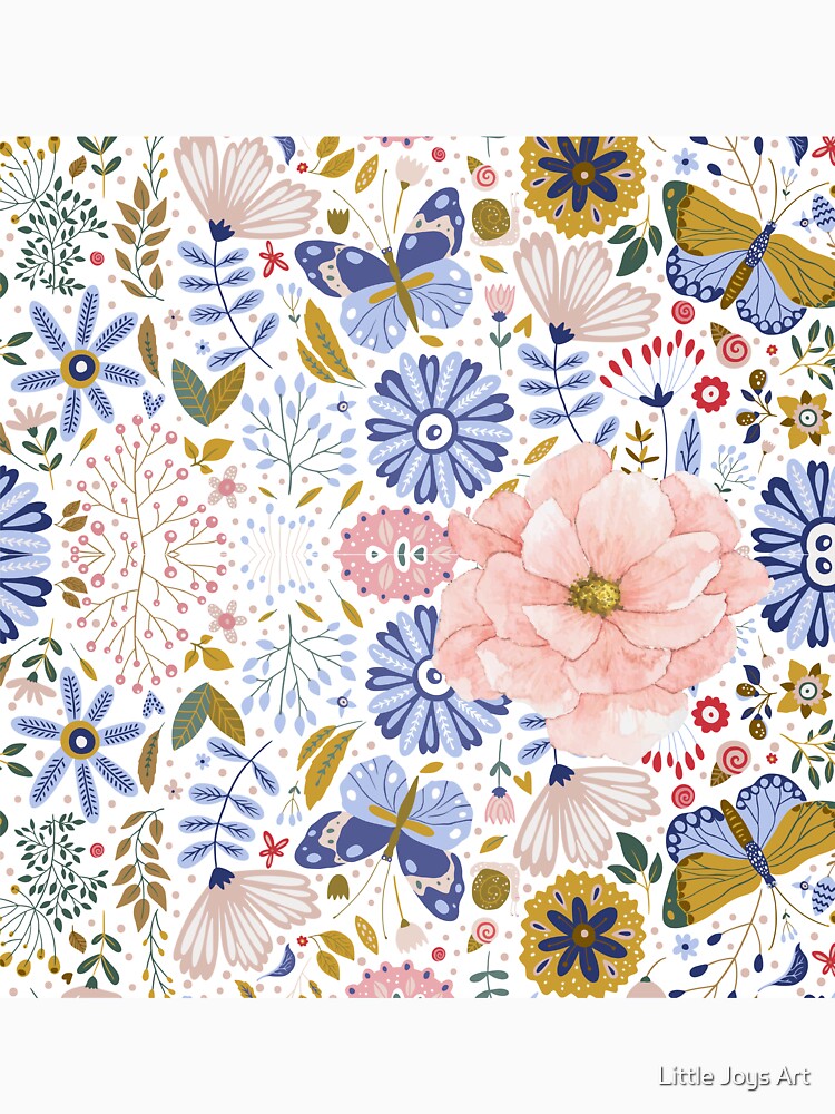 Butterflies and Wildflowers by Erika Bartha
