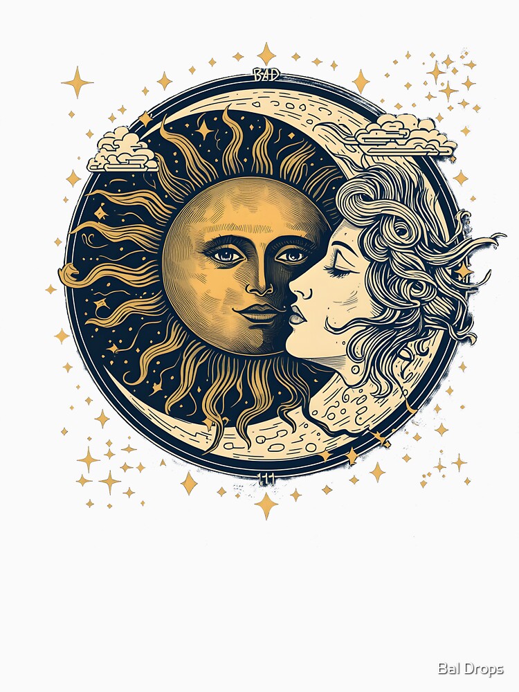 Celestial Sun and Moon by Bal Drops
