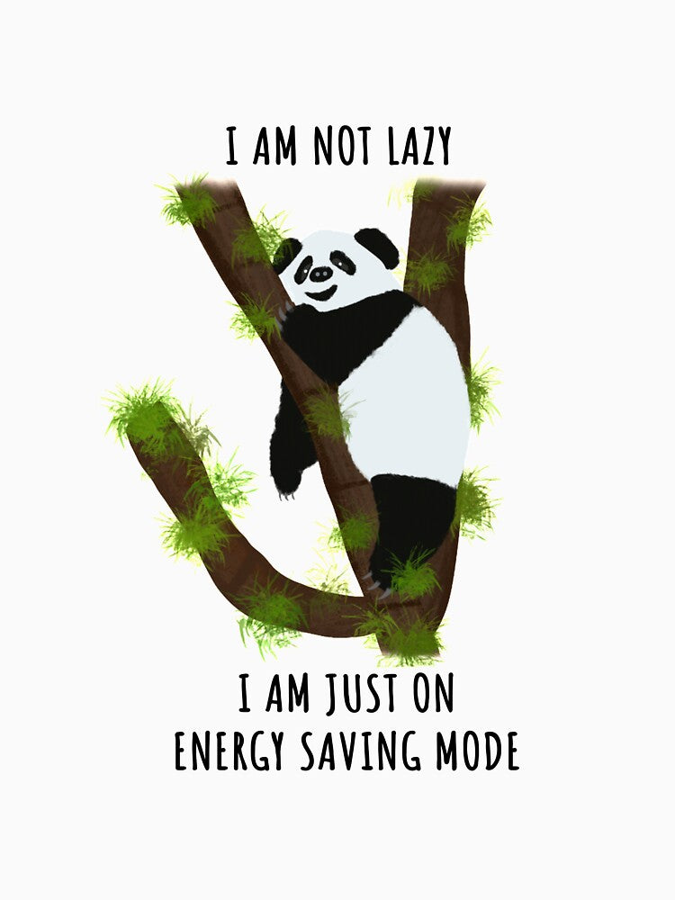 Lazy Panda tshirt design by Jigar Chawda
