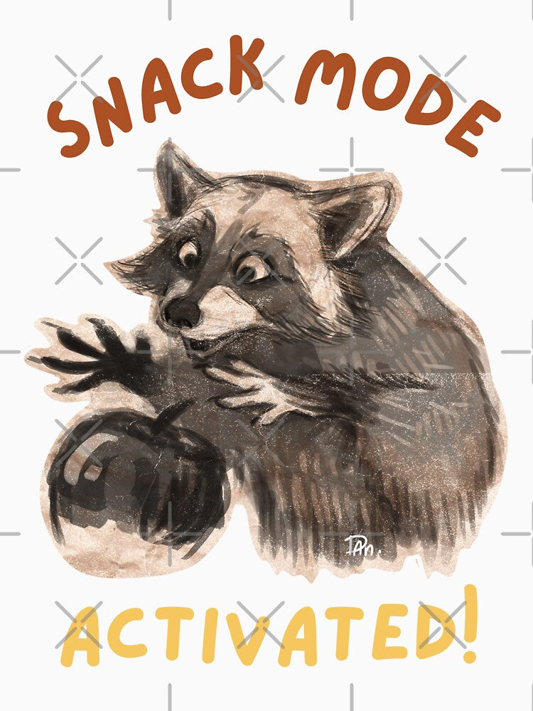 Snack Mode Activated!- Funny Raccoon Meme by DanniDan