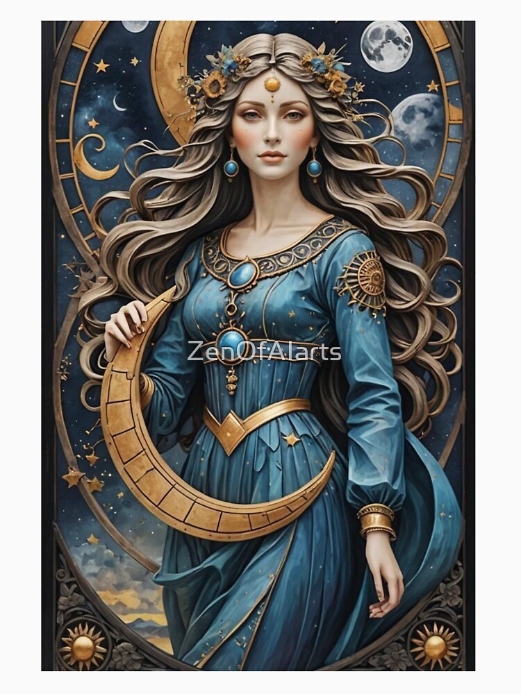 Moon Goddes by ZenOfAIarts