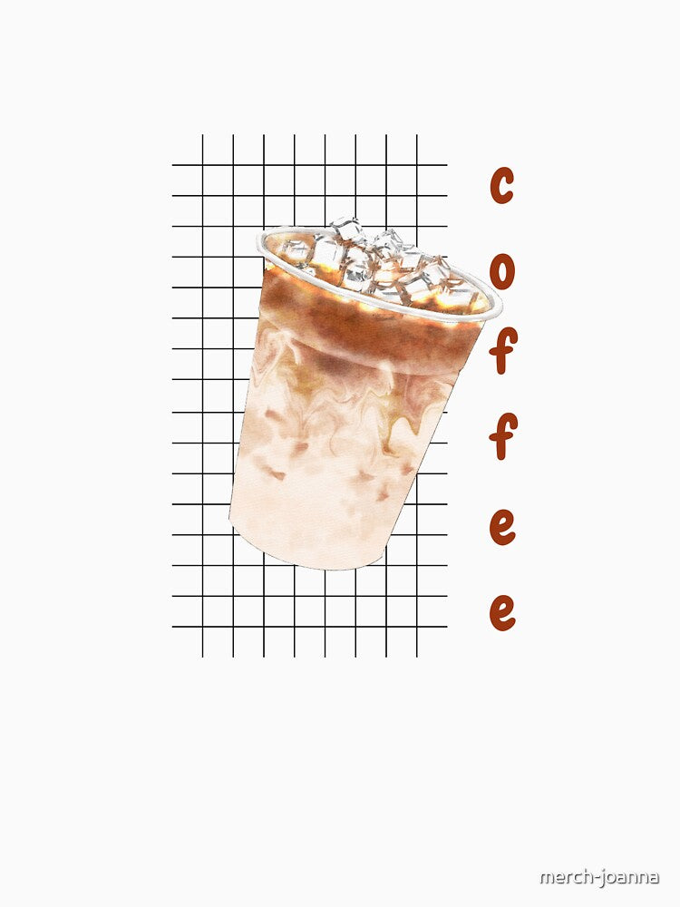 Coffee – Minimalist Caffeine Lover T-Shirt for Coffee Addicts by merch-joanna