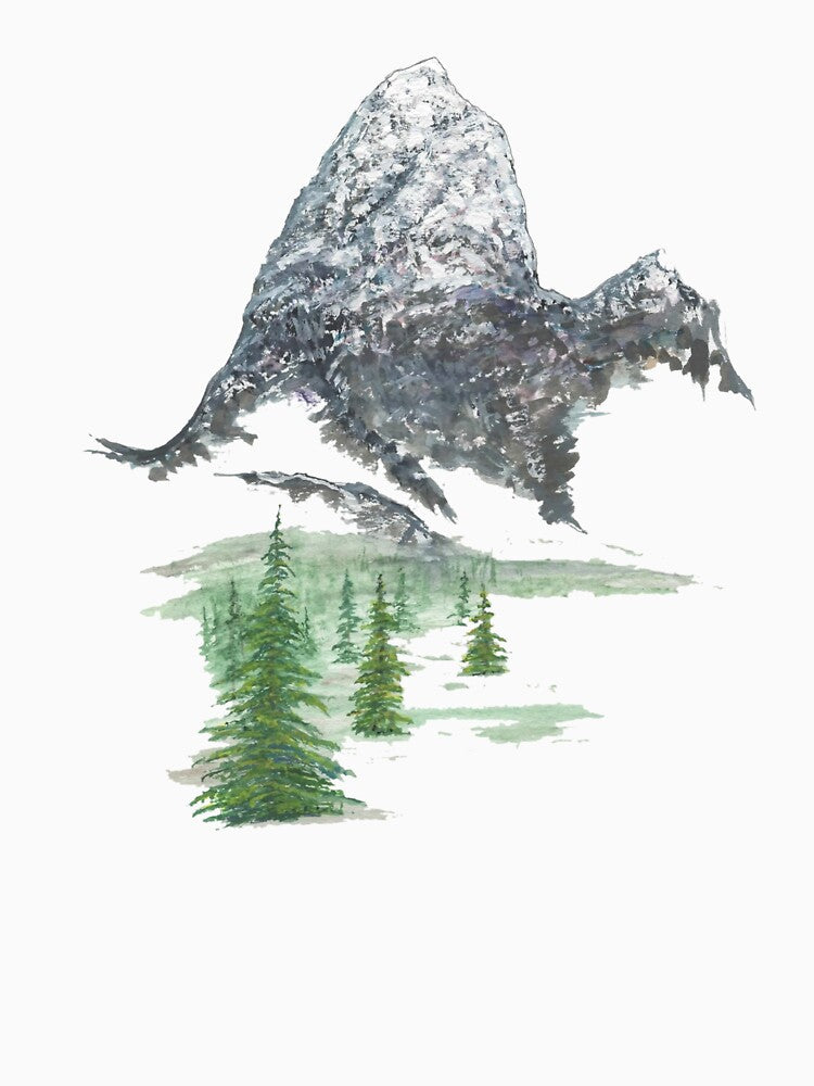 Grand Teton Abstract by garrettsgardens