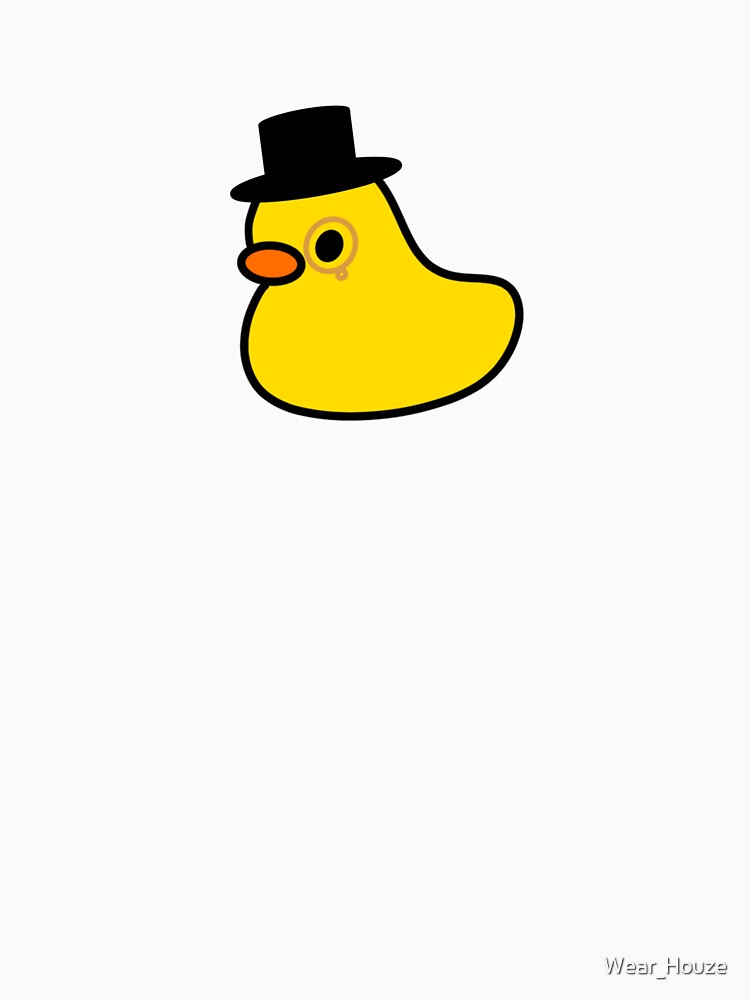 Gentleman Rubber Duck by Wear_Houze