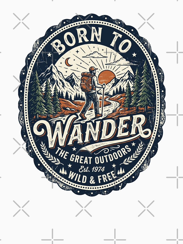 Born to Wander - The Great Outdoors by RetroTrailCo