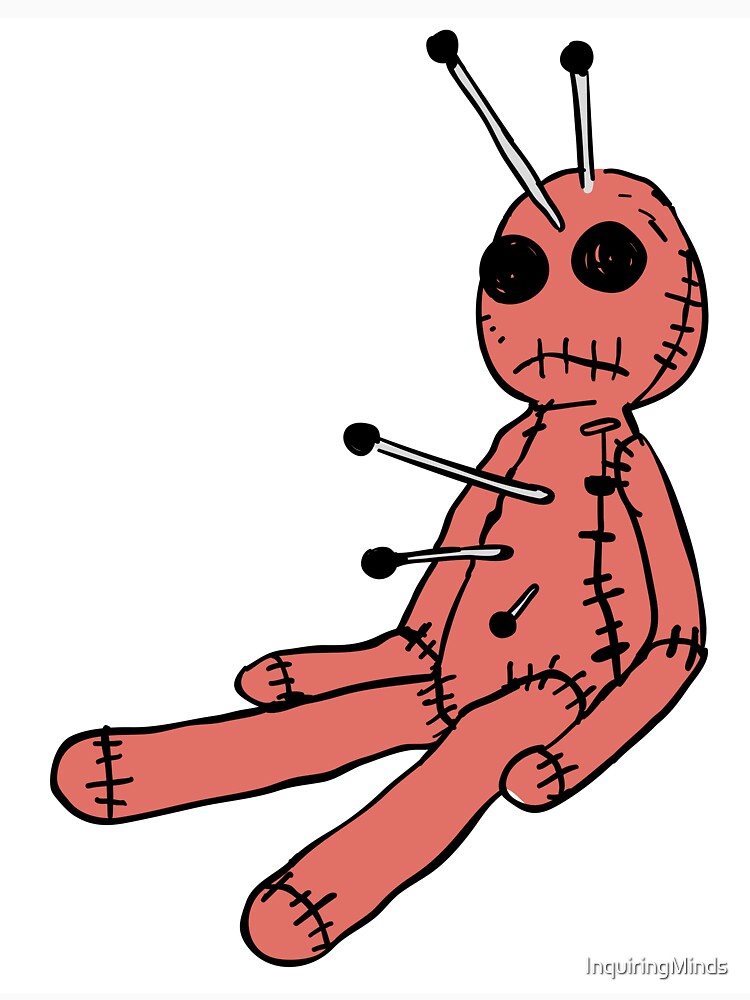 Vintage Horror Comic Voodoo Doll by InquiringMinds