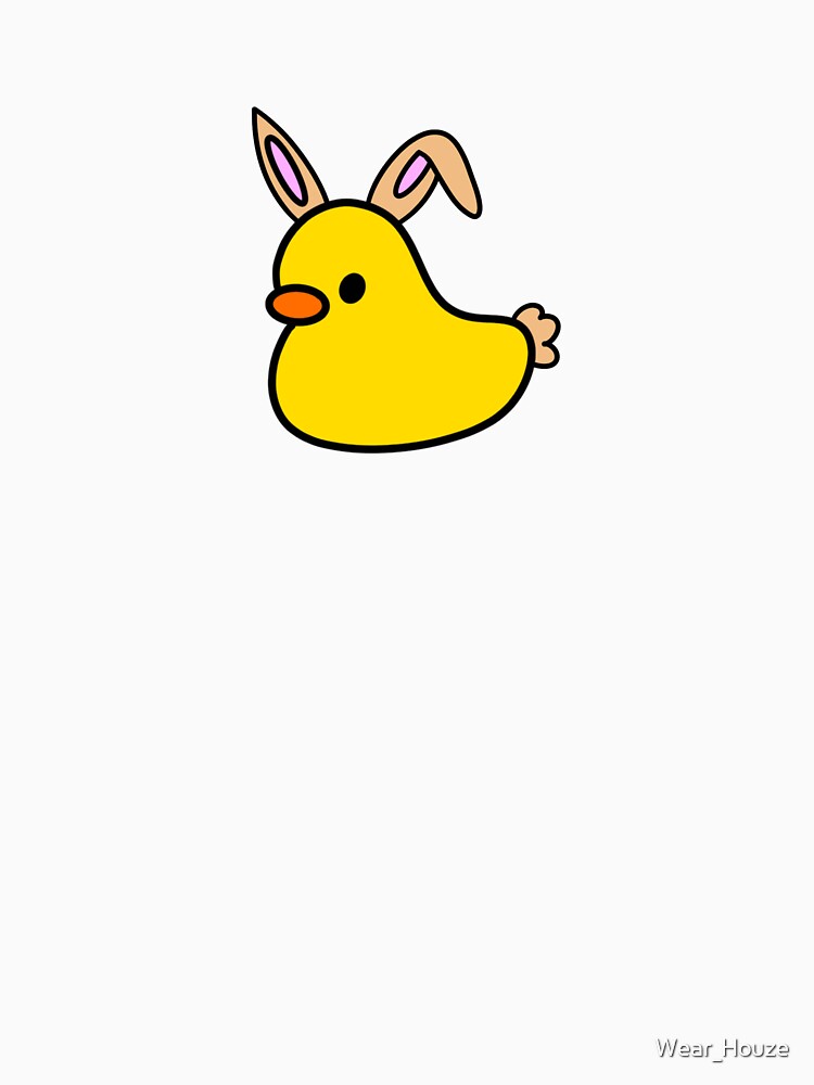 Happy Bunny Ears Rubber Duck by Wear_Houze