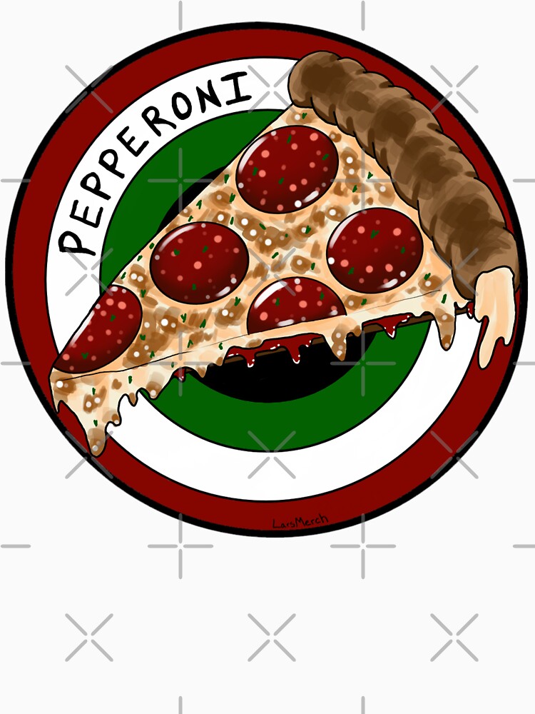 Pepperoni Slice of Pizza by LyAnMeArt