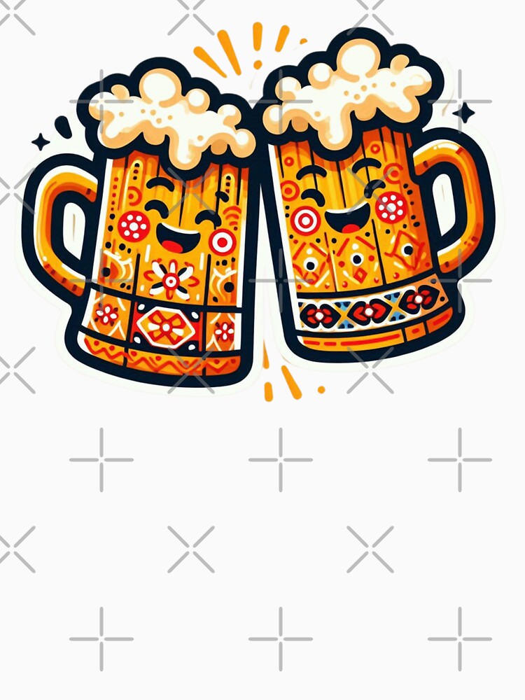 Cheerful Beer Mug by raedattia