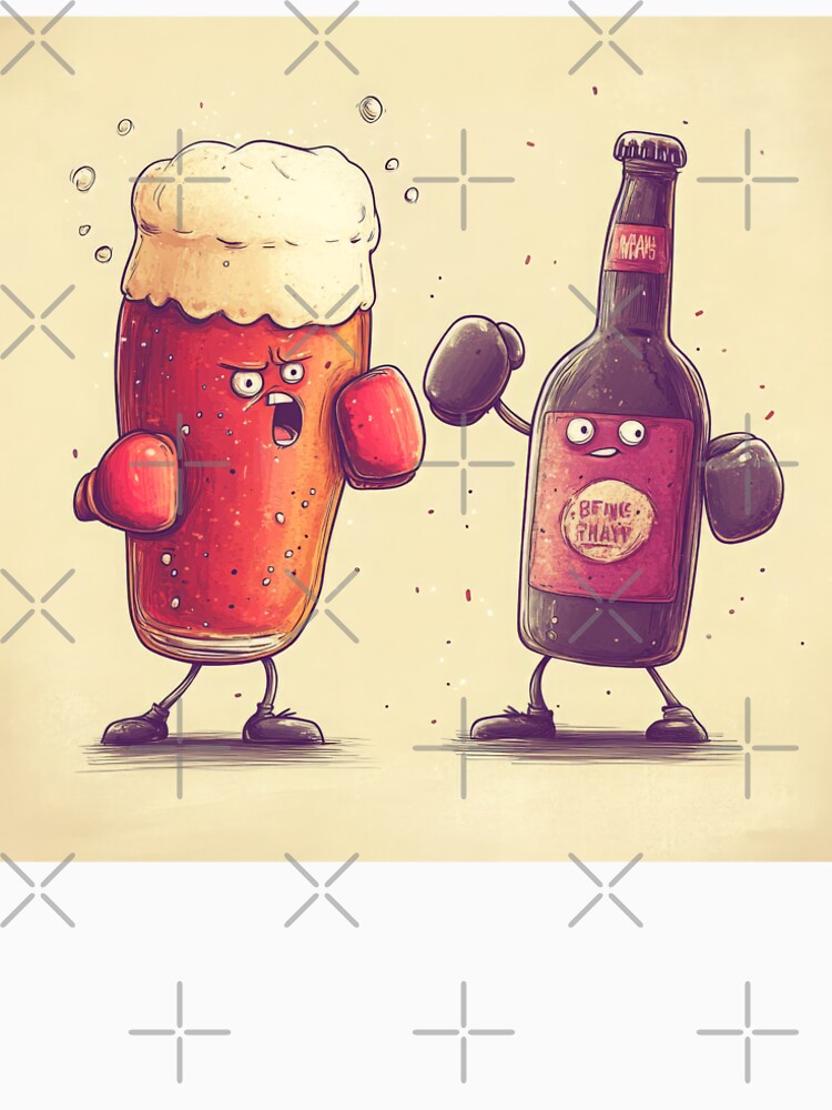 Bottle vs Glass. by Store With Cool Stuff