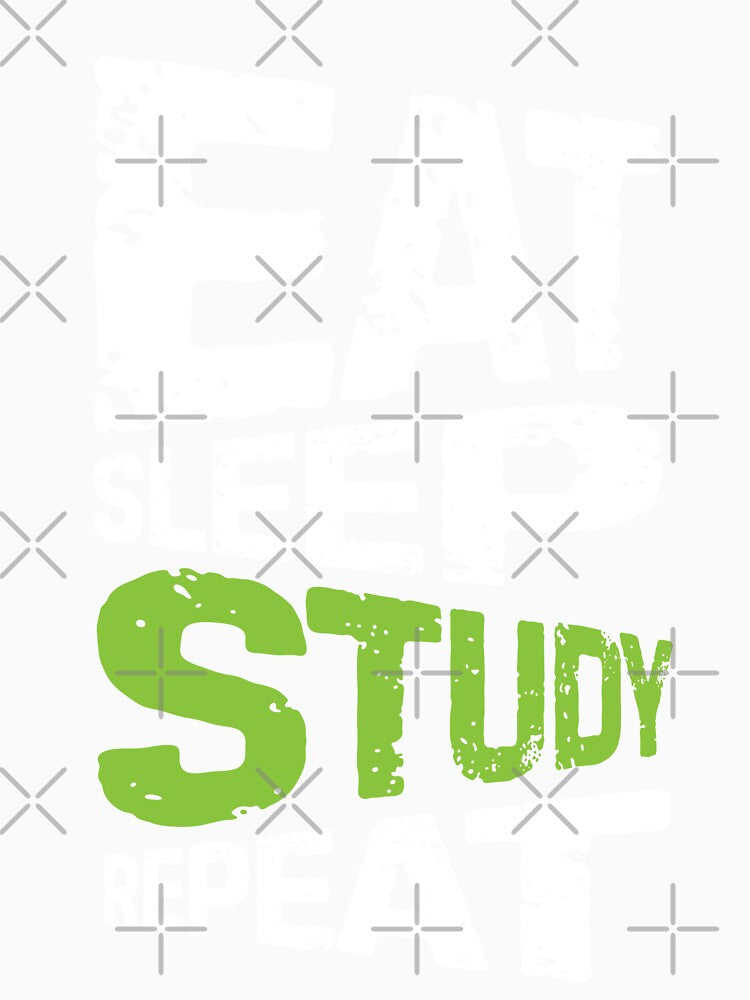eat sleep study repeat by Grafik0