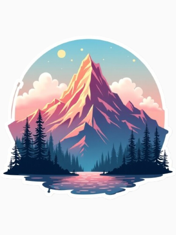 Minimalist Mountain Landscape – Nature-Inspired Aesthetic Design by DESIGN DIMENSION