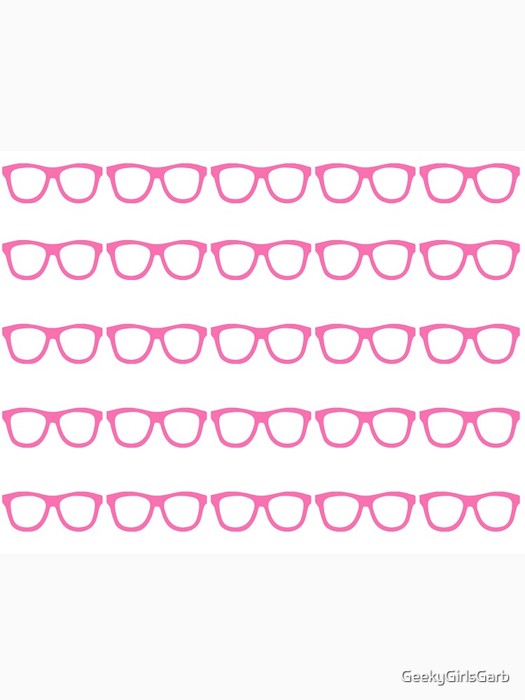 Pink Nerd Glasses by GeekyGirlsGarb