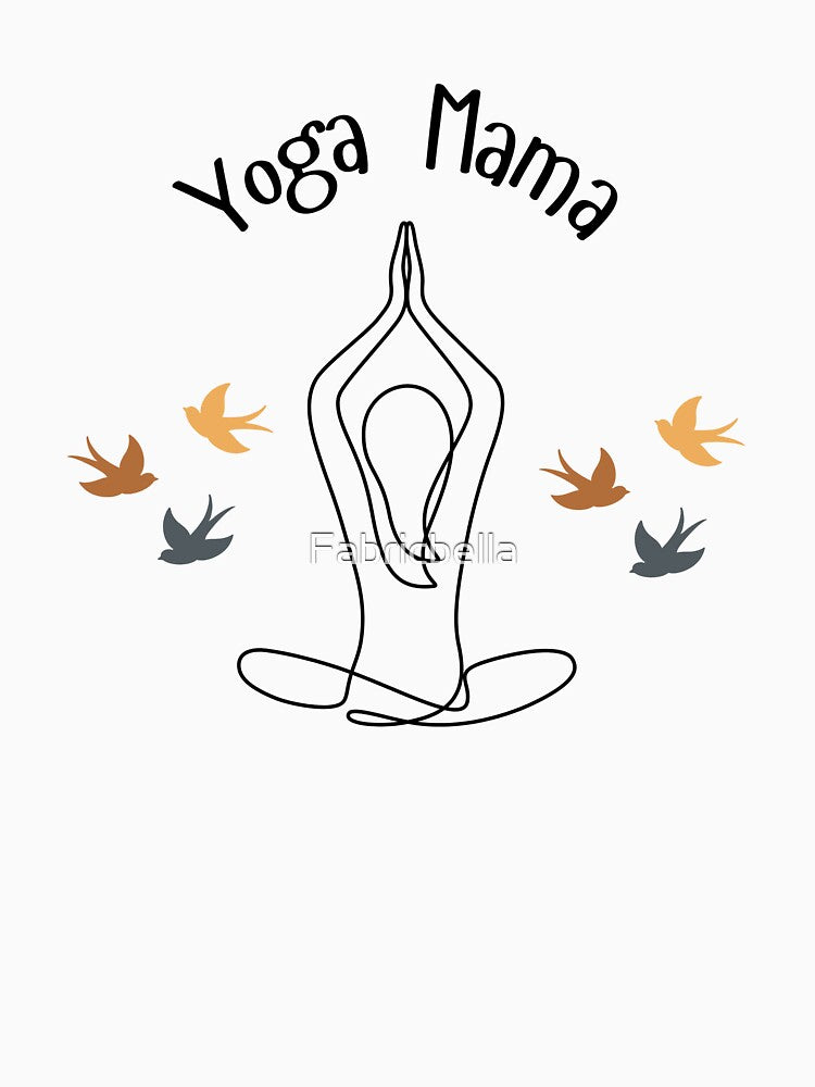 Yoga mama, zen mama by Fabricbella