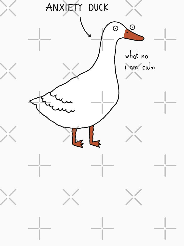 anxiety duck by tuerannja