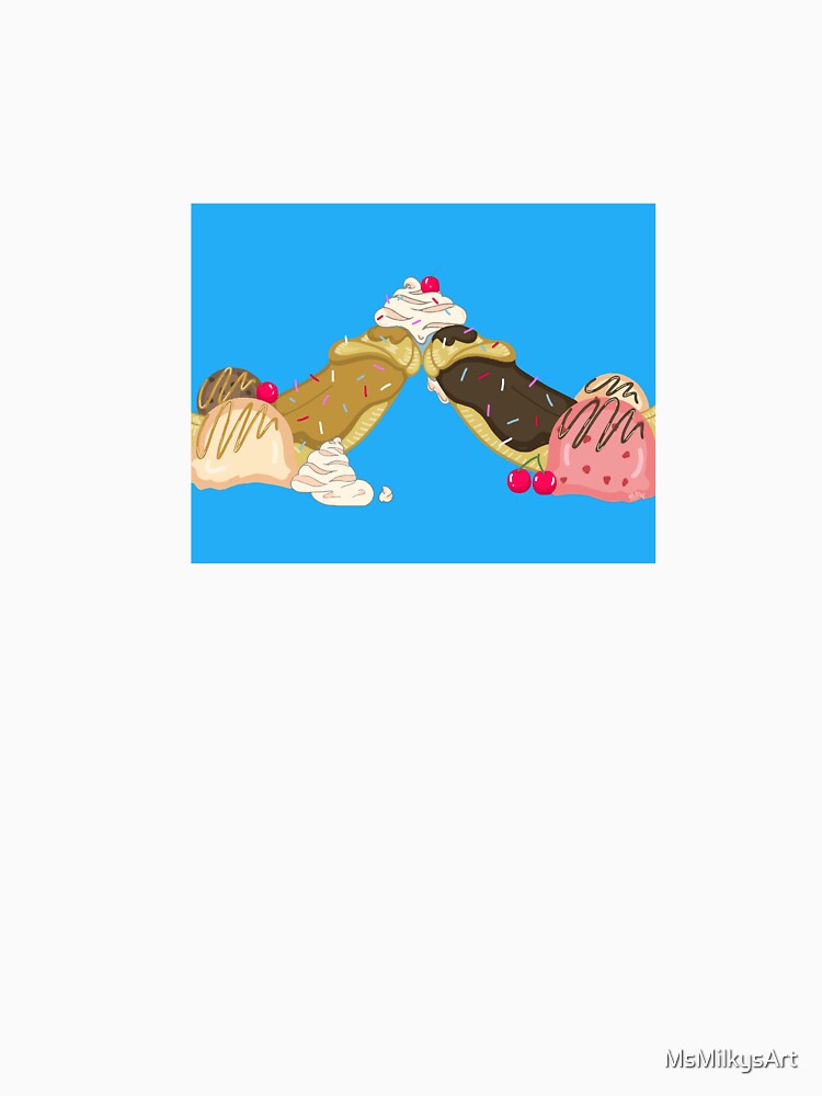 Banana split n sit by MsMilkysArt