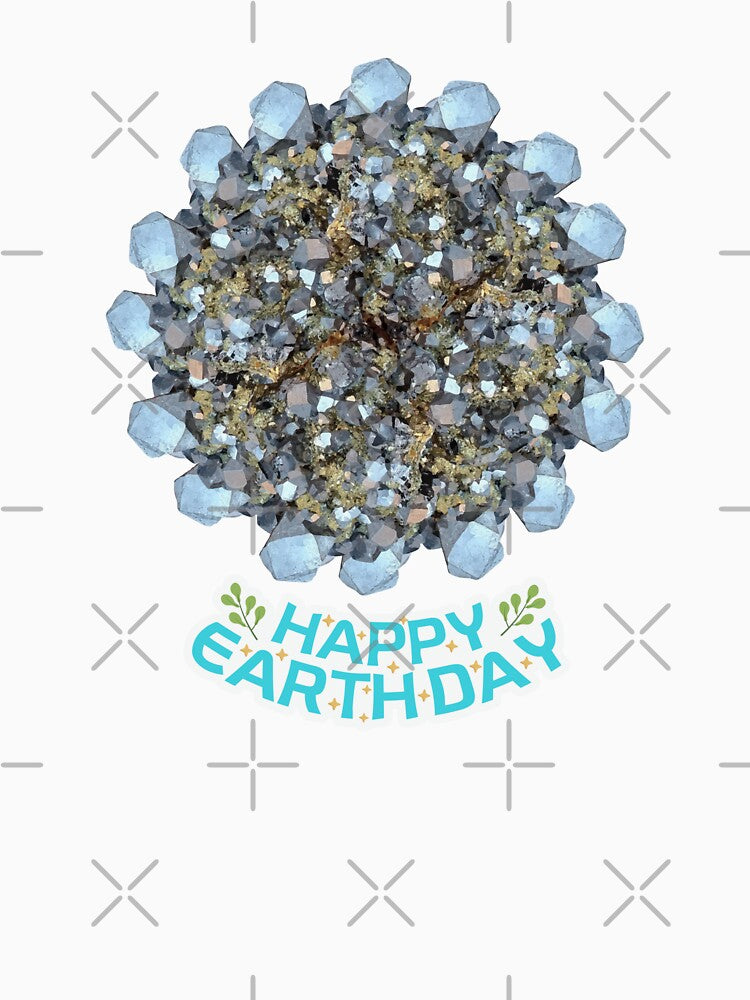 Happy Earth Day by Calcite Celebrate Nature with Elegant Gemstone Designs by ArtDesignTp
