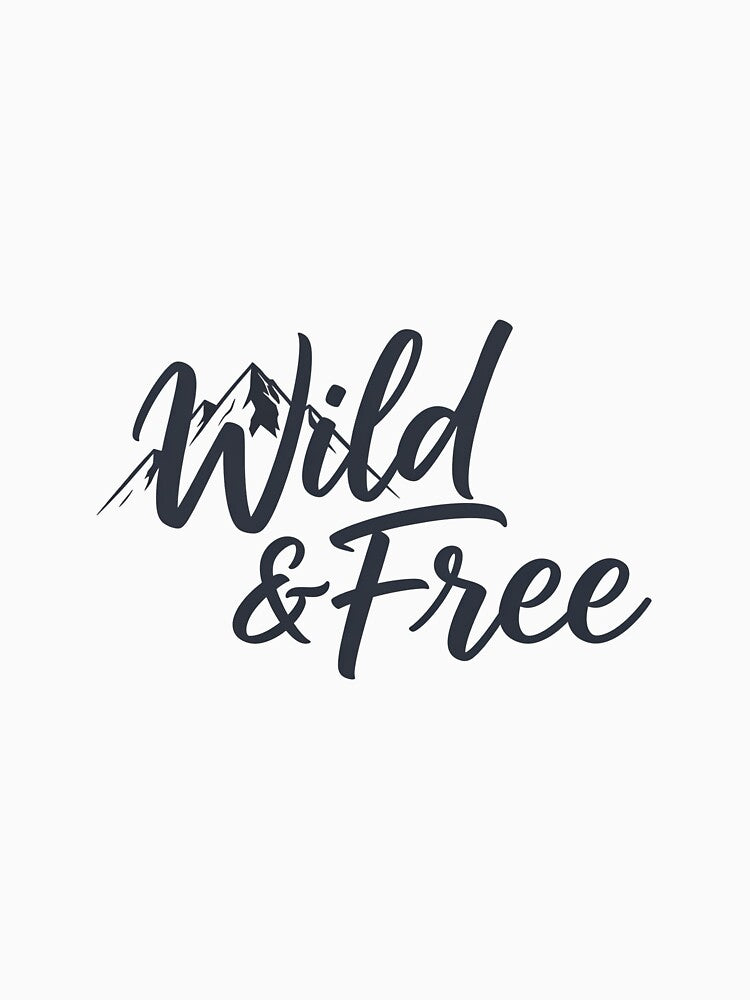 Wild & Free – Mountain Adventure Design by henamy