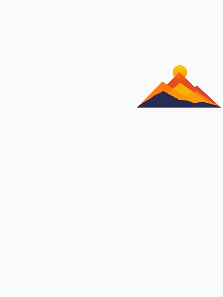 Mountain Sunrise | Minimal Nature Design by 1TruthMatrix