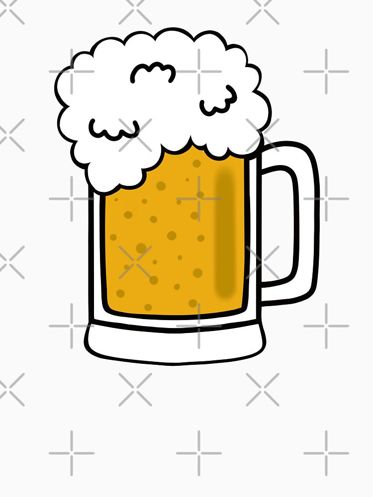 Frosty Mug Of Beer by Sartoris Art