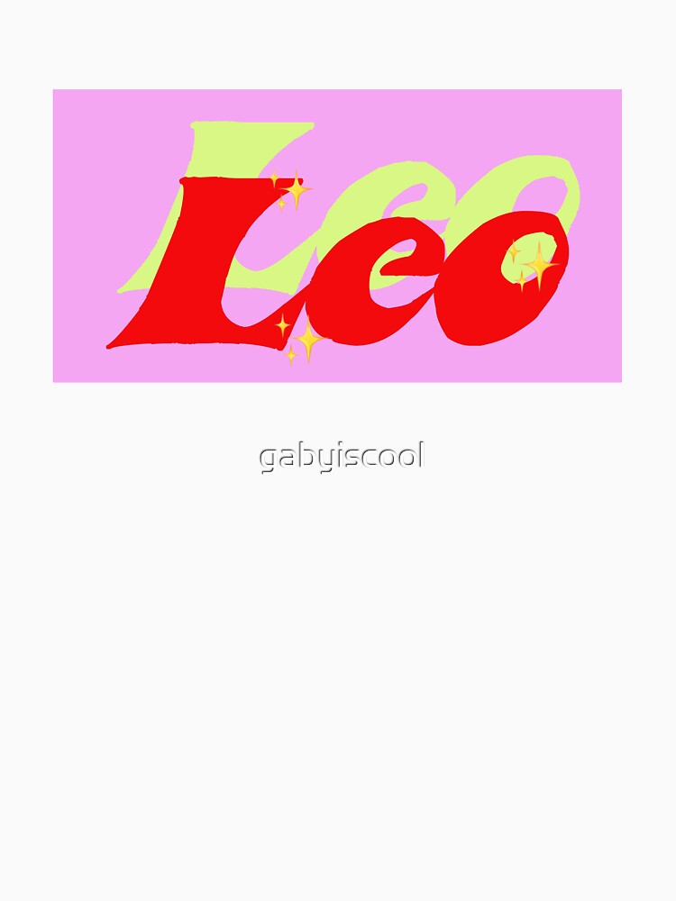 Leo Astrology gifts by gabyiscool by gabyiscool
