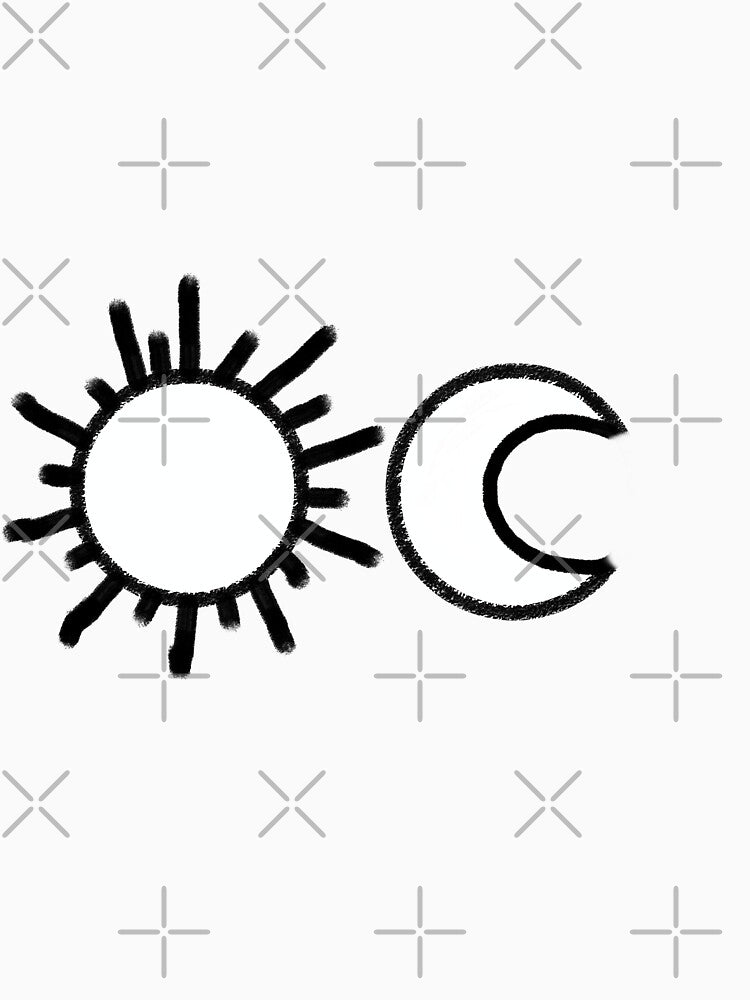 The sun and moon by Belle-creates