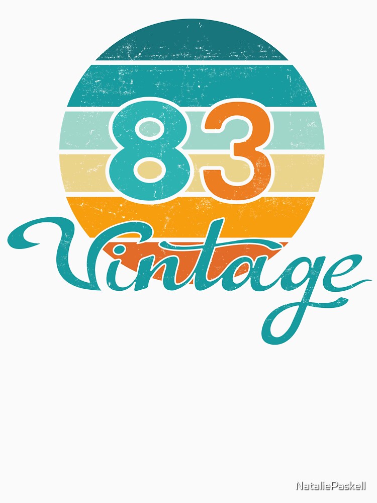 Retro Sunset 83 Vintage Distressed by NataliePaskell