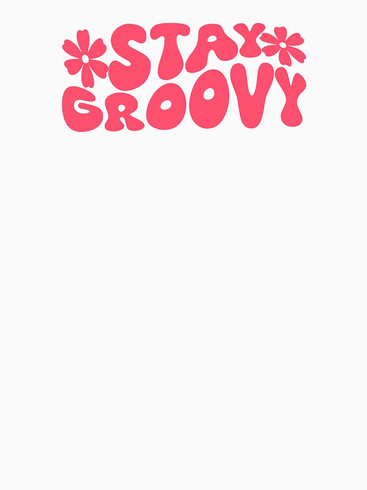 Stay Groovy | Funky Throwback Typography with Good Vibes by typoinspired