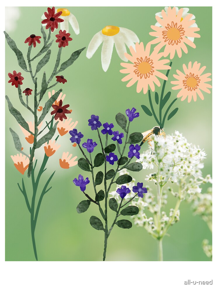 Wildflower case by all-u-need