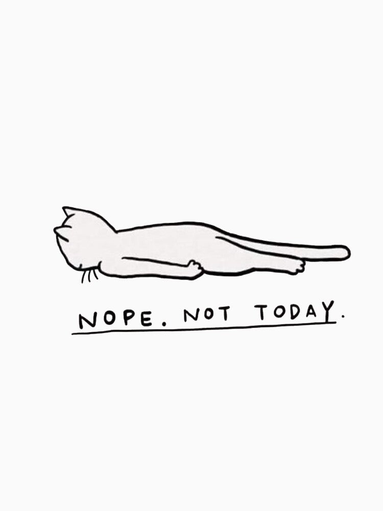 Nope Not Today by DidYouDie x Design