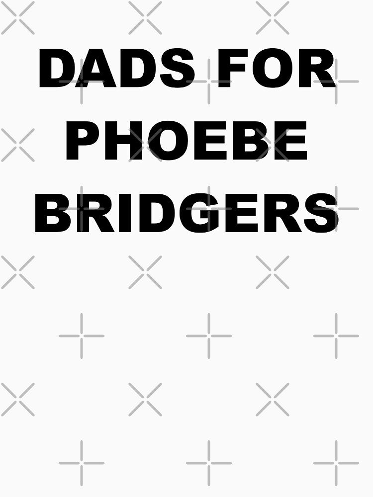 Dads for Phoebe Bridgers Style 2 (Black) by figpeep