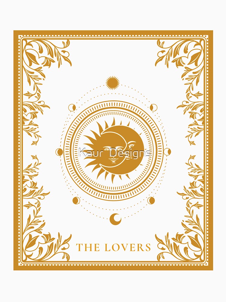 The Lovers - Sun and Moon by Kaur  Designs