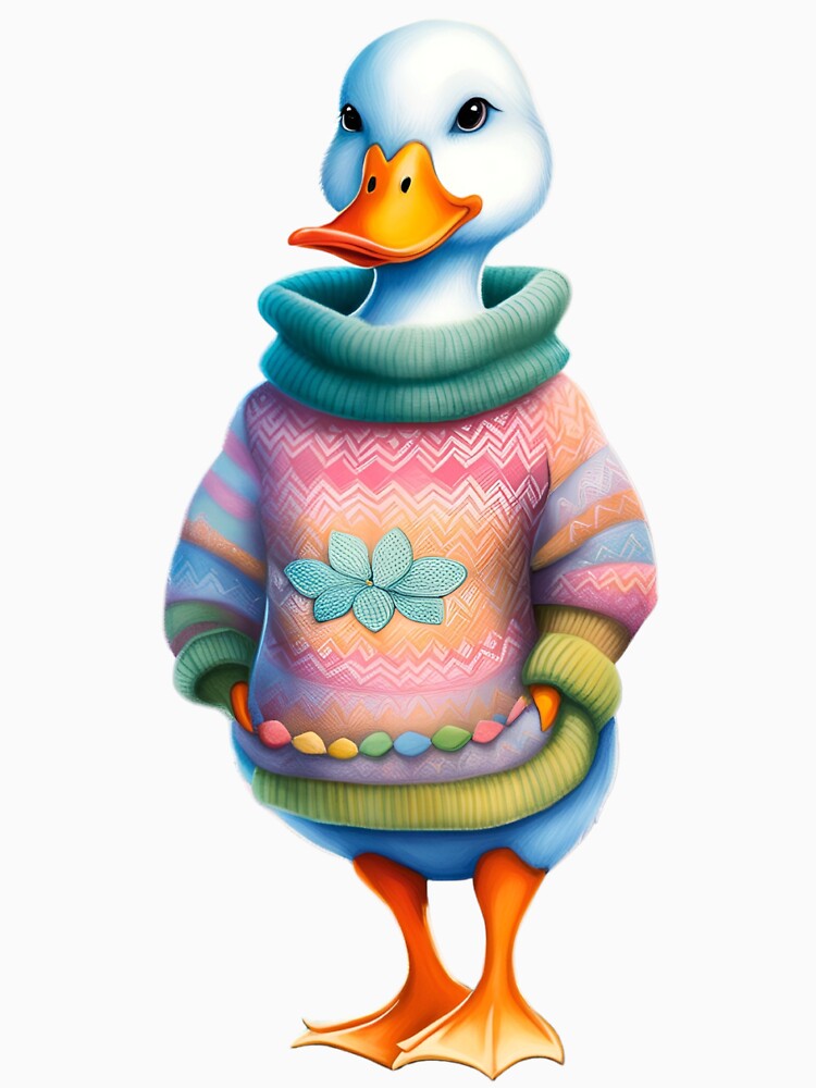 Duck in sweater by Gala-life1