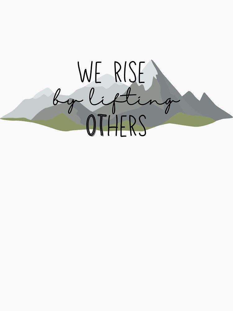 occupational therapy sticker We Rise by Lifting OThers by CLHPauls