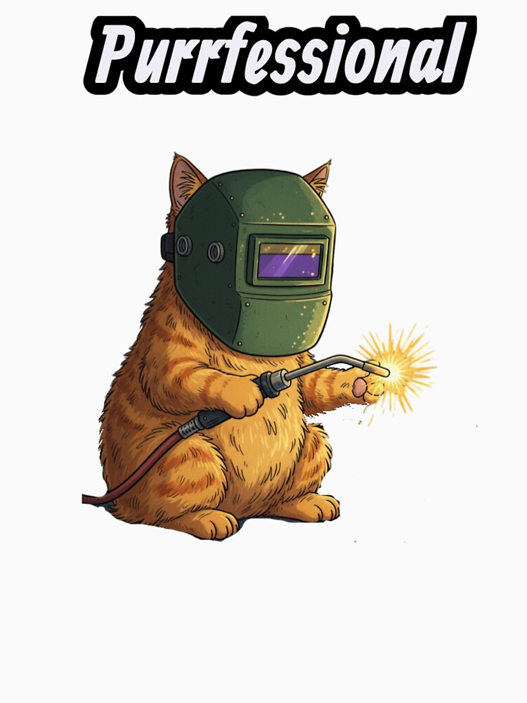 Purrfessional welder by AnonimusDesigns