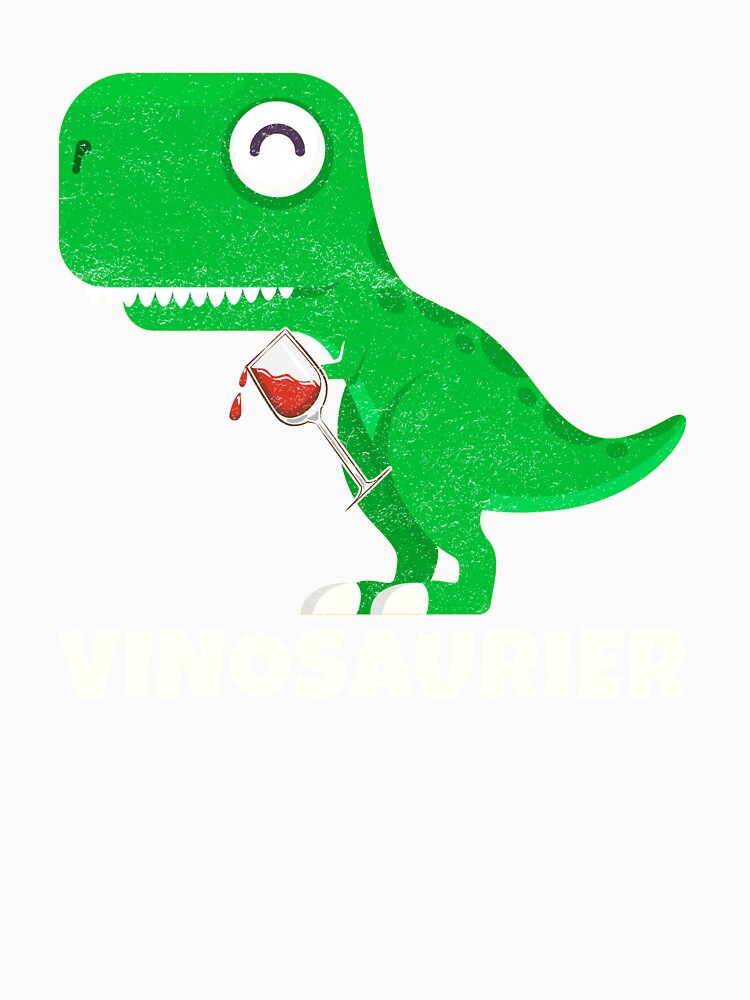 Funny Red Wine, Vinosaur, Wine Gift Idea by Kuma518
