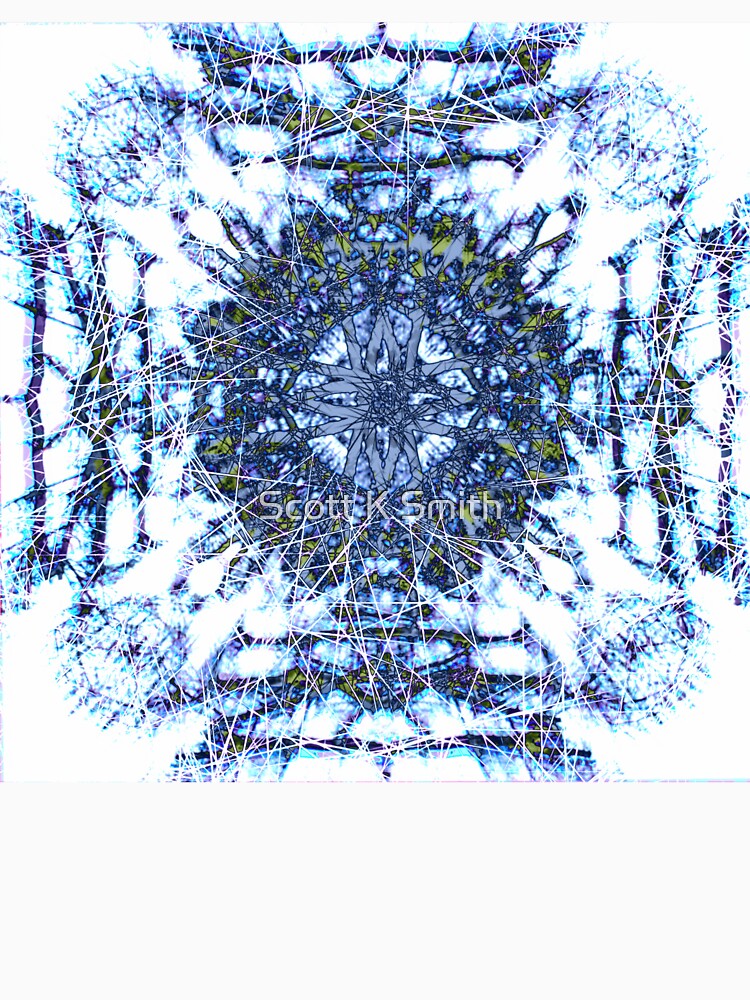 Abstract pattern Tree geometry by Scott K Smith