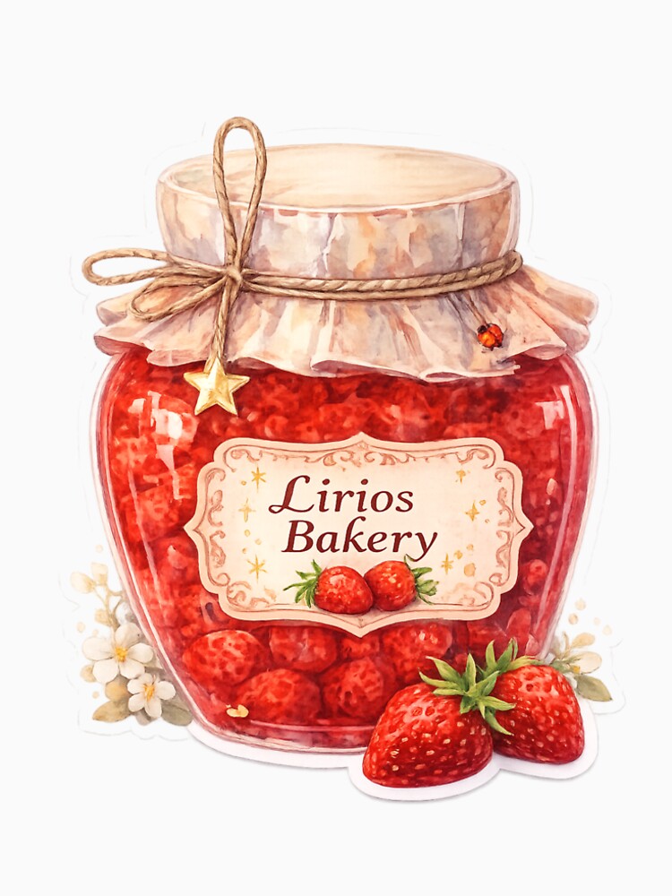 Strawberry jam from Lírios Bakery by LiriosLand