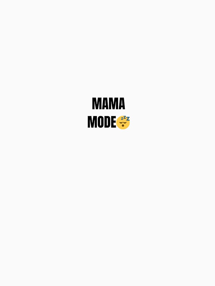 Mama Fashion? T-Shirt – Funny Mom Life Minimalist Design by DuoVibe