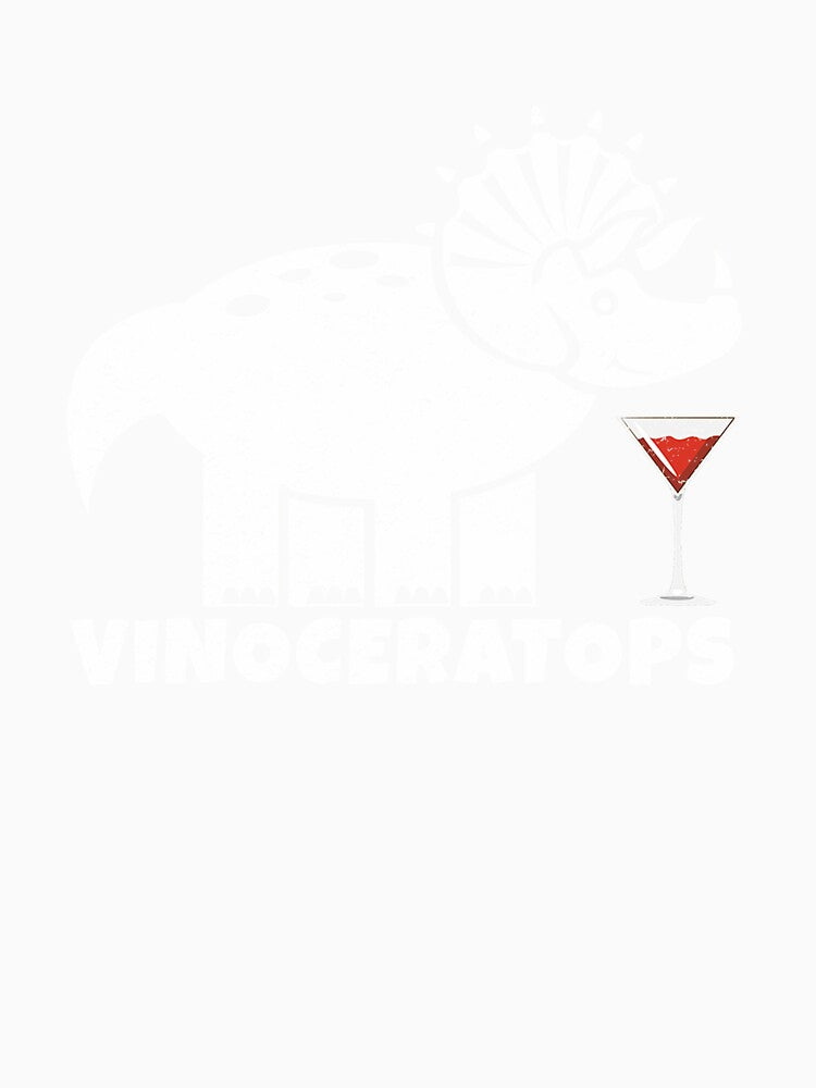 Funny Vinoceratops, Vinosaurs, Wine Gift by Kuma518