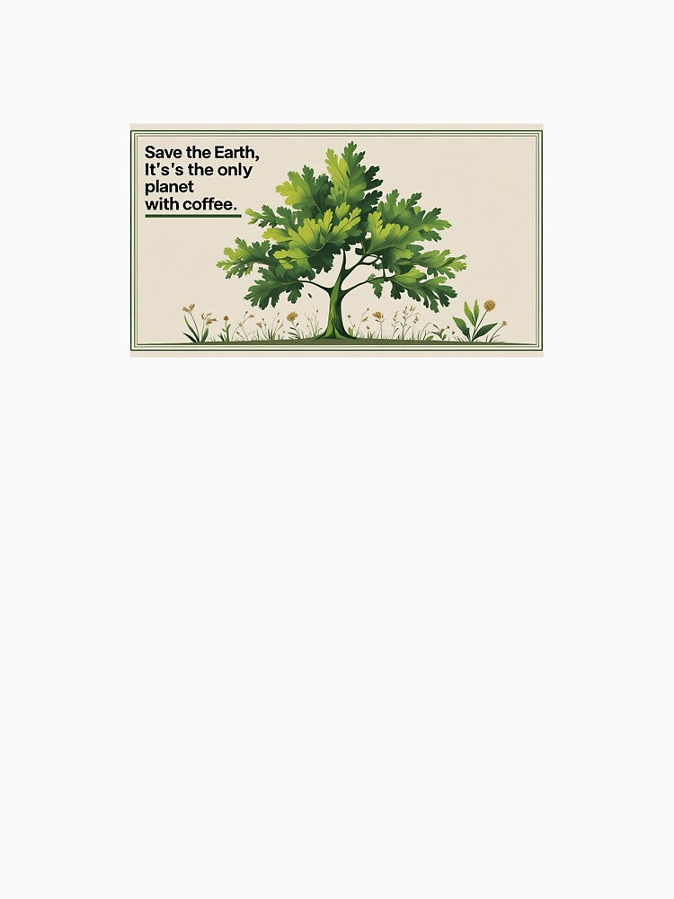 Save the Earth: The Only Planet with Coffee by AmMarketplace
