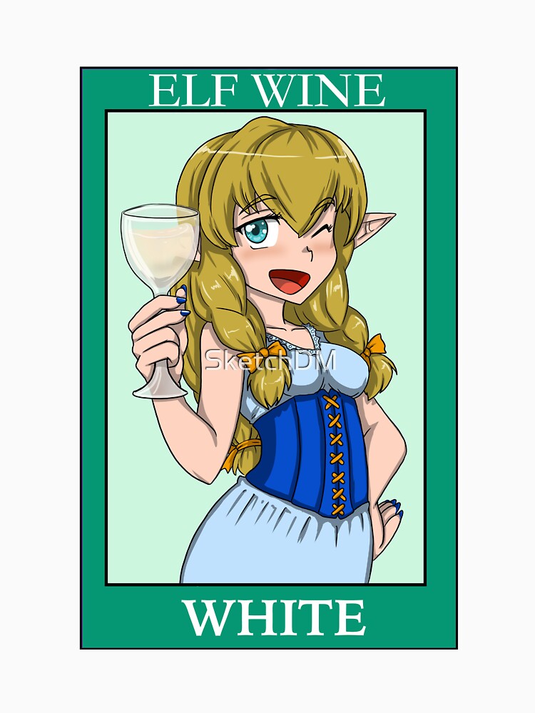 Elf wine white by SketchDM