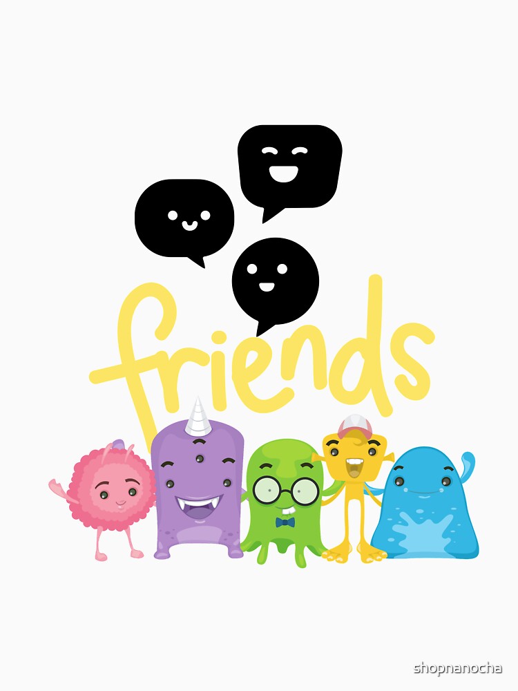 Friends t-shirt. by shopnanocha