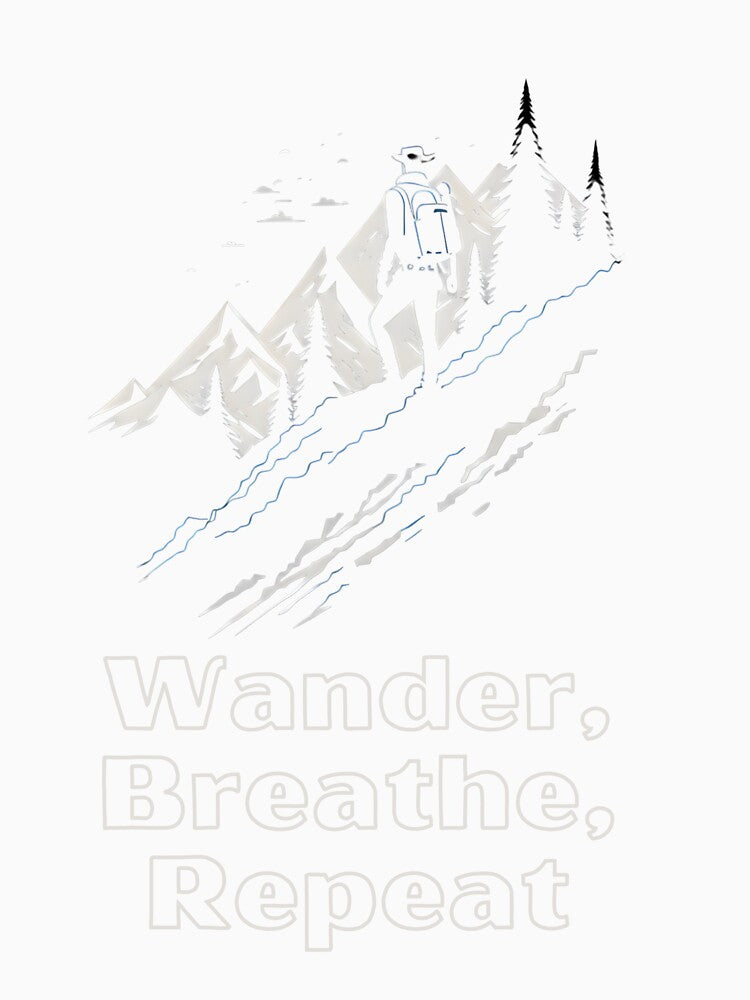 Minimalist Hiking Design by MoxieVibe