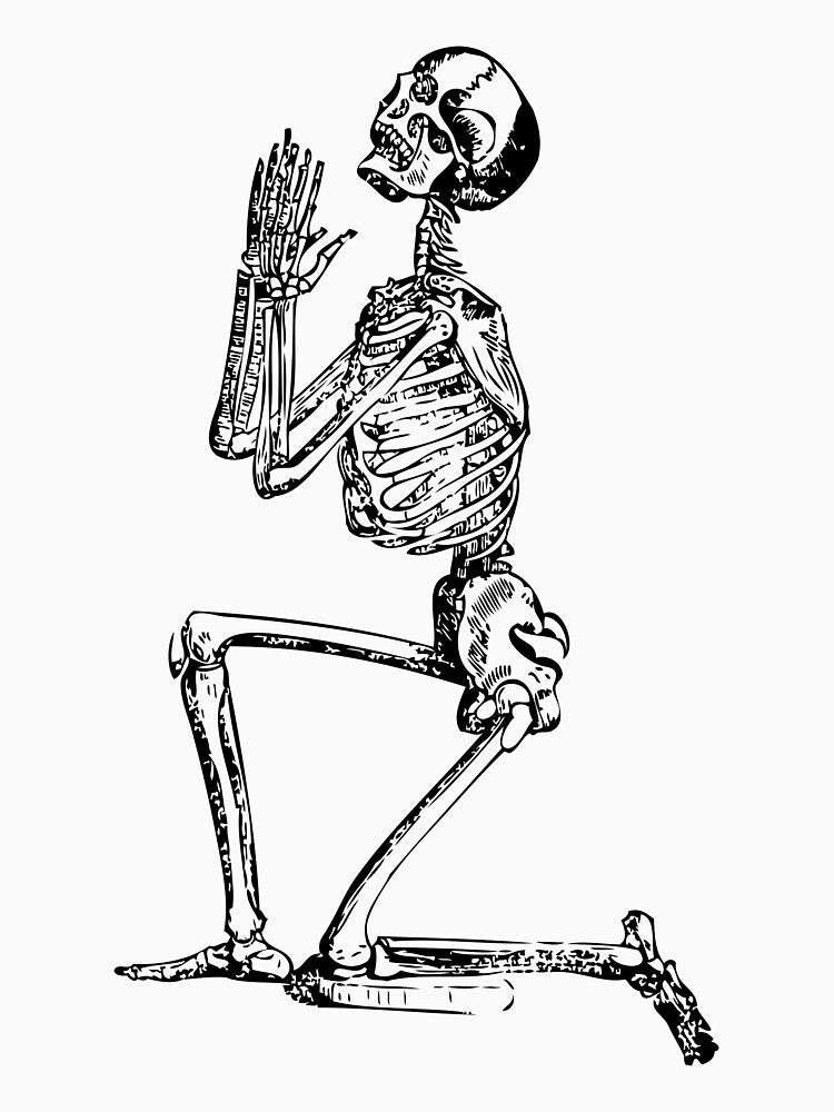 Begging Skeleton by gage235