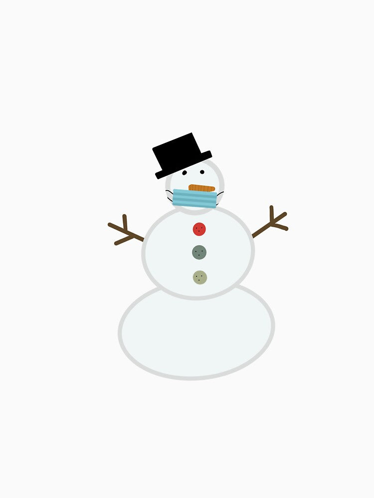 Snowman with mask by emtursch12