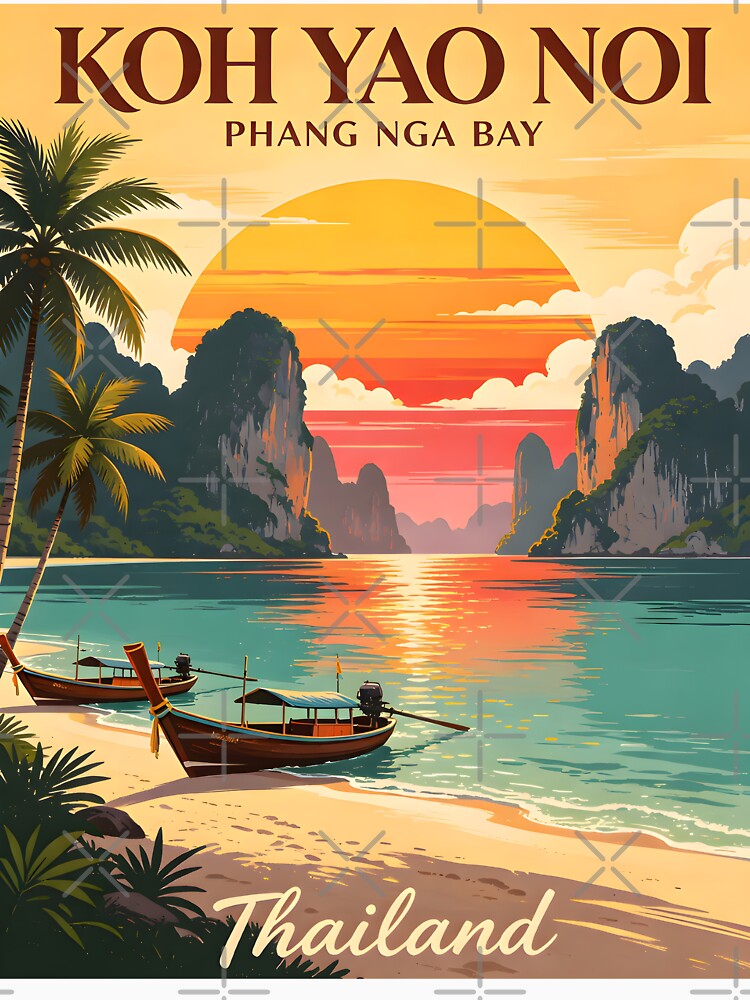 Koh Yao Noi Sunset – Thailand Sunset Collection by Spirit of Siam